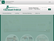 Tablet Screenshot of cincinnatifederal.com